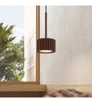 Sollux Lampa wisząca AURA 1 brązowa Gx53 SL.2690