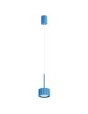 Zobacz Sollux Lampa wisząca AURA 1 błękitna Gx53 SL.2691