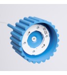 Sollux Lampa wisząca AURA 1 błękitna Gx53 SL.2691