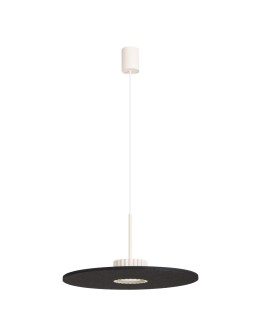 Sollux Lampa wisząca OVO 1 beżowa/czarna filc Gx53 SL.2692
