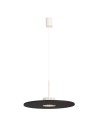 View Sollux Lampa wisząca OVO 1 beżowa/czarna filc Gx53 SL.2692