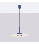 Sollux Lampa wisząca OVO 1 ultramaryna/beżowa filc Gx53 SL.2693 Sollux Lampa wisząca OVO 1 ultramaryna/beżowa filc Gx53 SL.2693