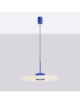 Sollux Lampa wisząca OVO 1 ultramaryna/beżowa filc Gx53 SL.2693 - produkt 2