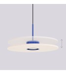 Sollux Lampa wisząca OVO 1 ultramaryna/beżowa filc Gx53 SL.2693 Sollux Lampa wisząca OVO 1 ultramaryna/beżowa filc Gx53 SL.2693
