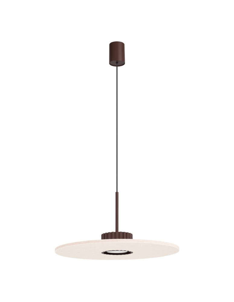 Sollux Lampa wisząca OVO 1 brązowa/beżowa filc Gx53 SL.2694 Sollux Lampa wisząca OVO 1 brązowa/beżowa filc Gx53 SL.2694