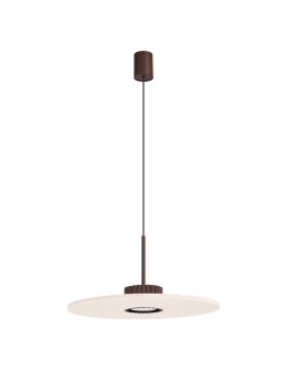 Sollux Lampa wisząca OVO 1 brązowa/beżowa filc Gx53 SL.2694