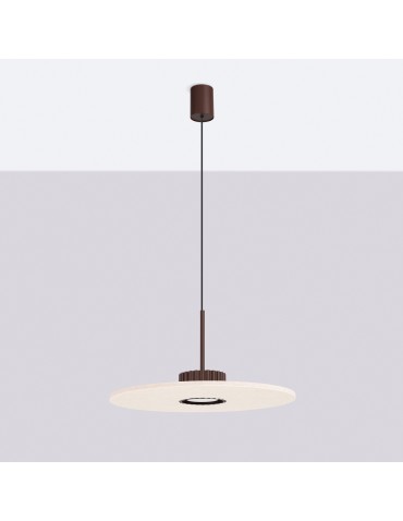 Sollux Lampa wisząca OVO 1 brązowa/beżowa filc Gx53 SL.2694 - produkt 2
