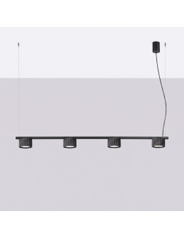 Sollux Żyrandol AURA 4 czarna Gx53 SL.2696 - produkt 2