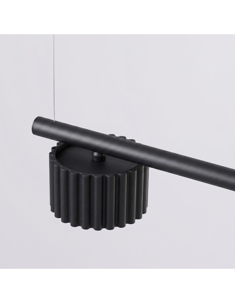 Sollux Żyrandol AURA 4 czarna Gx53 SL.2696