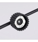 Sollux Żyrandol AURA 4 czarna Gx53 SL.2696