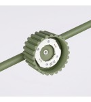 Sollux Żyrandol AURA 4 zielona oliwka Gx53 SL.2698