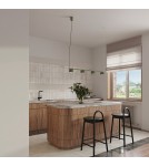Sollux Żyrandol AURA 4 zielona oliwka Gx53 SL.2698