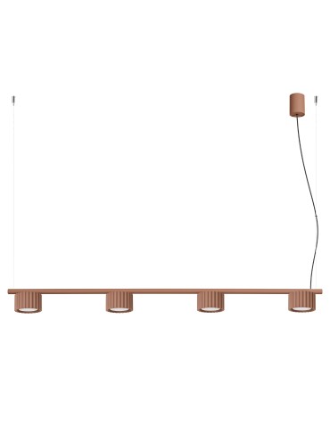 Sollux Żyrandol AURA 4 mocca Gx53 SL.2700