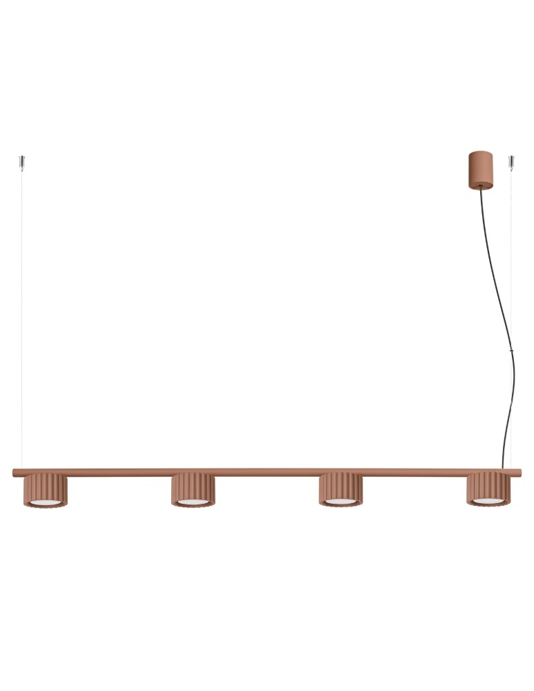 Sollux Żyrandol AURA 4 mocca Gx53 SL.2700