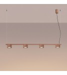 Sollux Żyrandol AURA 4 mocca Gx53 SL.2700