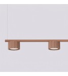 Sollux Żyrandol AURA 4 mocca Gx53 SL.2700