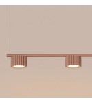 Sollux Żyrandol AURA 4 mocca Gx53 SL.2700