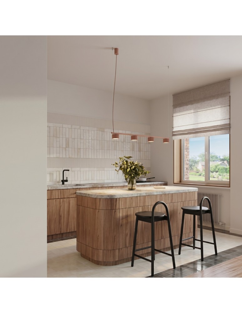 Sollux Żyrandol AURA 4 mocca Gx53 SL.2700