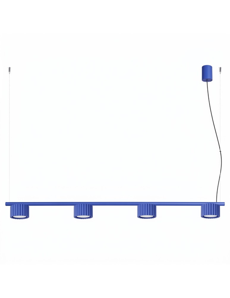 Sollux Żyrandol AURA 4 ultramaryna Gx53 SL.2701 Sollux Żyrandol AURA 4 ultramaryna Gx53 SL.2701