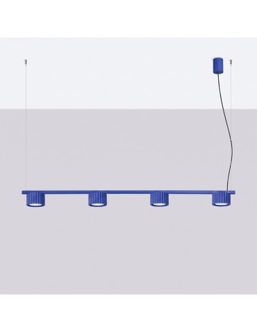 Sollux Żyrandol AURA 4 ultramaryna Gx53 SL.2701 - produkt 2