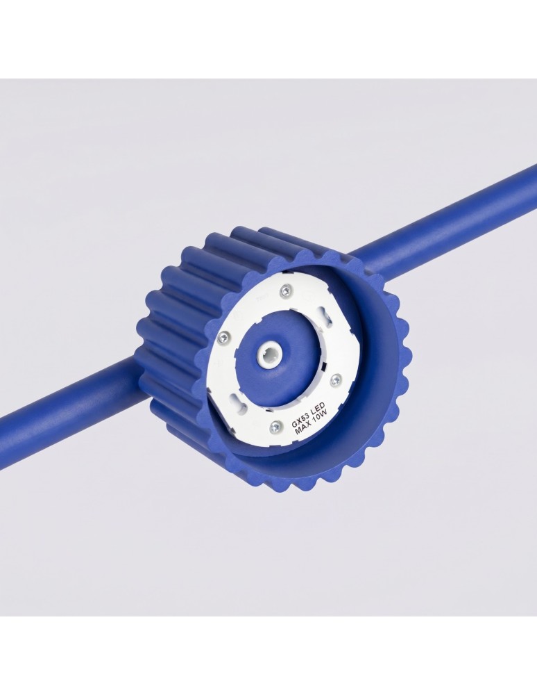 Sollux Żyrandol AURA 4 ultramaryna Gx53 SL.2701 Sollux Żyrandol AURA 4 ultramaryna Gx53 SL.2701