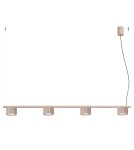 Sollux Żyrandol AURA 4 taupe Gx53 SL.2702