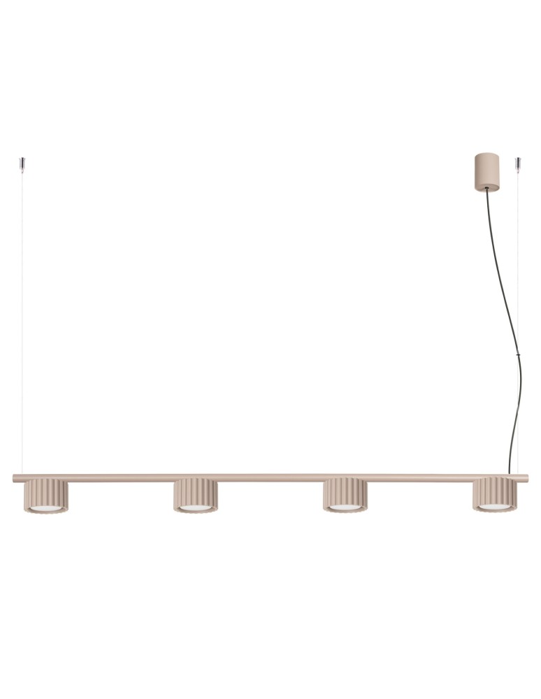Sollux Żyrandol AURA 4 taupe Gx53 SL.2702