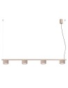 View Sollux Żyrandol AURA 4 taupe Gx53 SL.2702