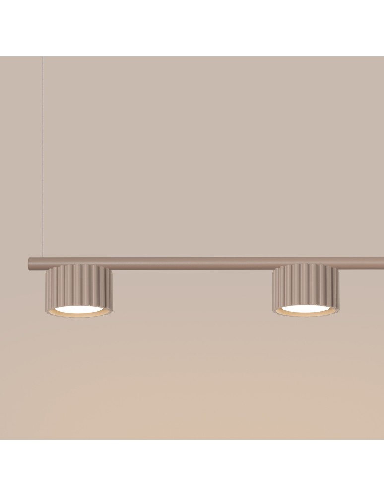 Sollux Żyrandol AURA 4 taupe Gx53 SL.2702