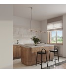 Sollux Żyrandol AURA 4 taupe Gx53 SL.2702