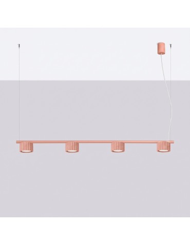 Sollux Żyrandol AURA 4 brzoskwiniowa Gx53 SL.2704 - product 2