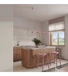Sollux Żyrandol AURA 4 różowa Gx53 SL.2705