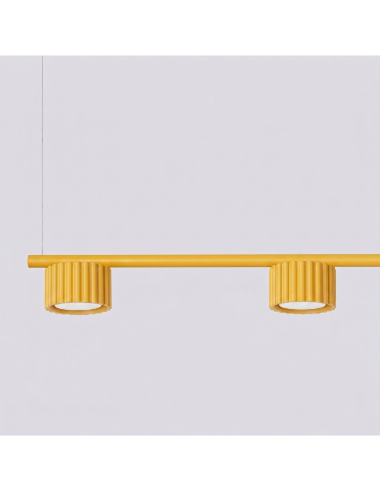Sollux Żyrandol AURA 4 żółta Gx53 SL.2707