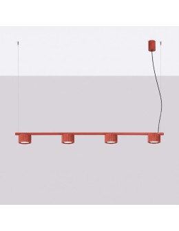 Sollux Żyrandol AURA 4 czerwona Gx53 SL.2708 - product 2