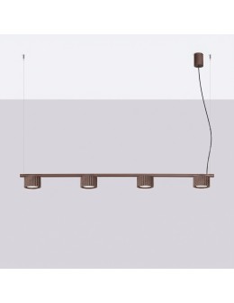Sollux Żyrandol AURA 4 brązowa Gx53 SL.2709 - product 2