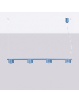 Sollux Żyrandol AURA 4 błękitna Gx53 SL.2710 - product 2