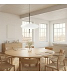 Designer pendant lamps - Step into Design PIATTO pendant lamp white 50cm - product 2