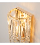 Kinkiety glamour - Maytoni Facet Ścienna E14 1x60W Złoty MOD094WL-01G - produkt 5