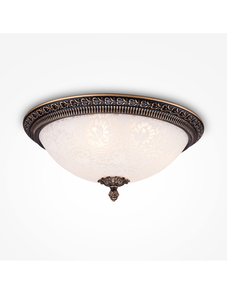 Ceiling lamps - Maytoni Pascal 3xE27 40W ceiling light C908-CL-03-R antique bronze - product kolory-swiatla.pl 2