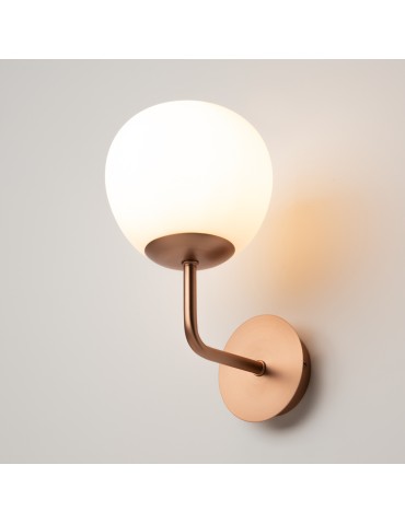 Maytoni Erich 1xE14 40W wall lamp MOD221-WL-01-G brass - product 2