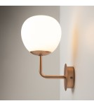 Wall lamps spheres - Maytoni Erich 1xE14 40W wall lamp MOD221-WL-01-G brass - product 5