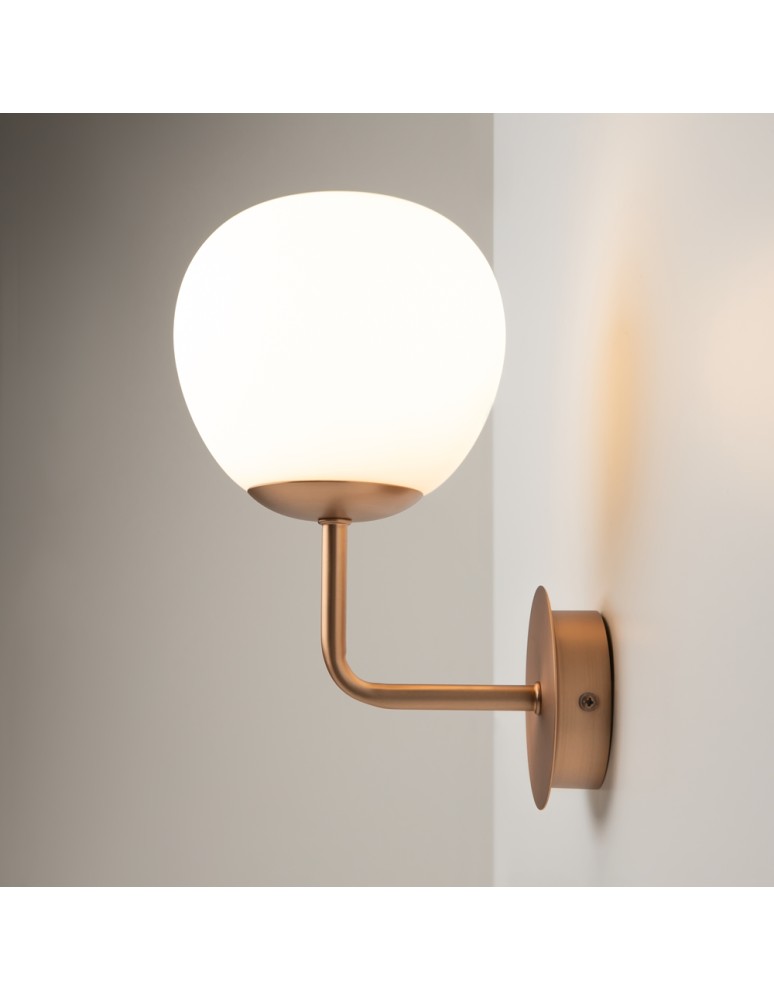 Kinkiety kule - Maytoni Erich 1xE14 40W kinkiet MOD221-WL-01-G mosiądz - produkt kolory-swiatla.pl 5