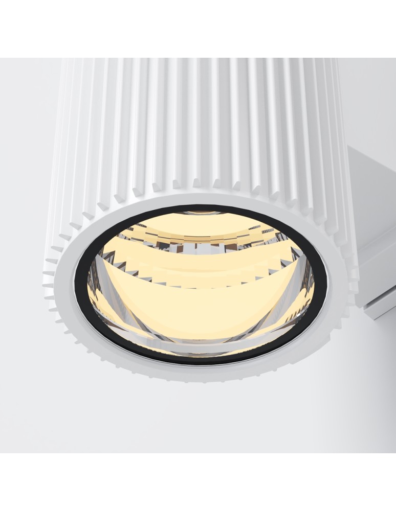 Kinkiety zewnętrzne - Maytoni Rando Ścienna E27 2x60W Biały O419WL-02W - produkt kolory-swiatla.pl 3