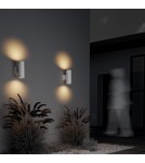 Outdoor wall lamps - Maytoni Rando Wall Mounted E27 2x60W White O419WL-02W - product 2