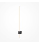 Designer wall lamps - Maytoni Pars LED wall lamp/wall lamp 6W 500lm 3000K Black, Gold C070WL-L6GB3K - product 1