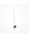 Maytoni Pars LED wall lamp/wall lamp 6W 500lm 3000K Black, Gold C070WL-L6GB3K