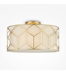 Ceiling lamps - Maytoni Messina 3xE27 60W ceiling light H223-PL-03-G gold - product 4