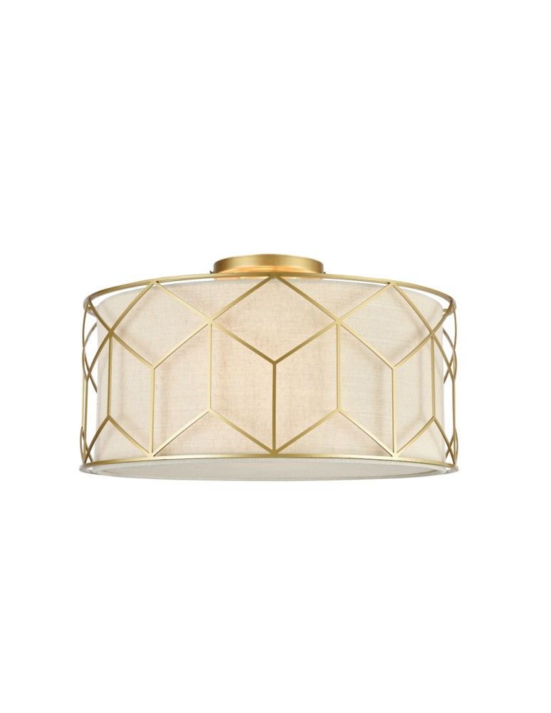 Ceiling lamps - Maytoni Messina 3xE27 60W ceiling light H223-PL-03-G gold - product kolory-swiatla.pl 1