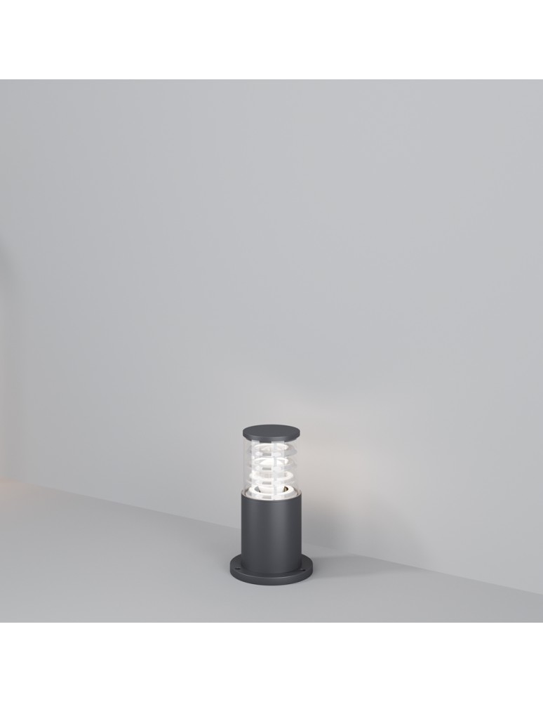 Lampy ogrodowe stojące - Maytoni Bronx Zewnętrzna/Ogrodowa E27 1x60W Szary O576FL-01GR - produkt kolory-swiatla.pl 3