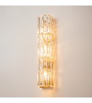 Glamour wall lamps - Maytoni Facet Wall lamp/wall lamp 3xE14 60W Gold MOD094WL-03G - product 1